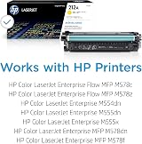 HP W2122A 212A Yellow Original LaserJet Toner Cartridge 4500 Pages view 2