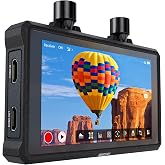 Hollyland Mars M1 Enhanced Wireless Transmitter & Receiver & Monitor, 3-in-1, SDI/HDMI Wireless Video Transmission System wit