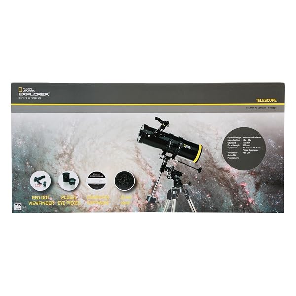 NATIONAL GEOGRAPHIC 114EQ TELESCOPE