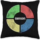 Simon Simple Simon Distressed Throw Pillow