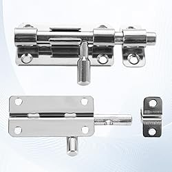 LANIAKEA 8pcs Slide Barrel Bolt Latches 4 Inch 304