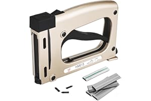 meite Point Driver HM515 Manual Tool with 1000-Count Flexible Point Nails, Picture Framing Tool for DIY Crafts, Frame Point Driver, Picture Frame Stapler/Nailer/Tacker