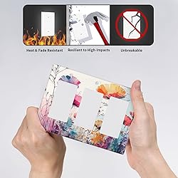 Wpshijia Triple Rocker Switch Cover