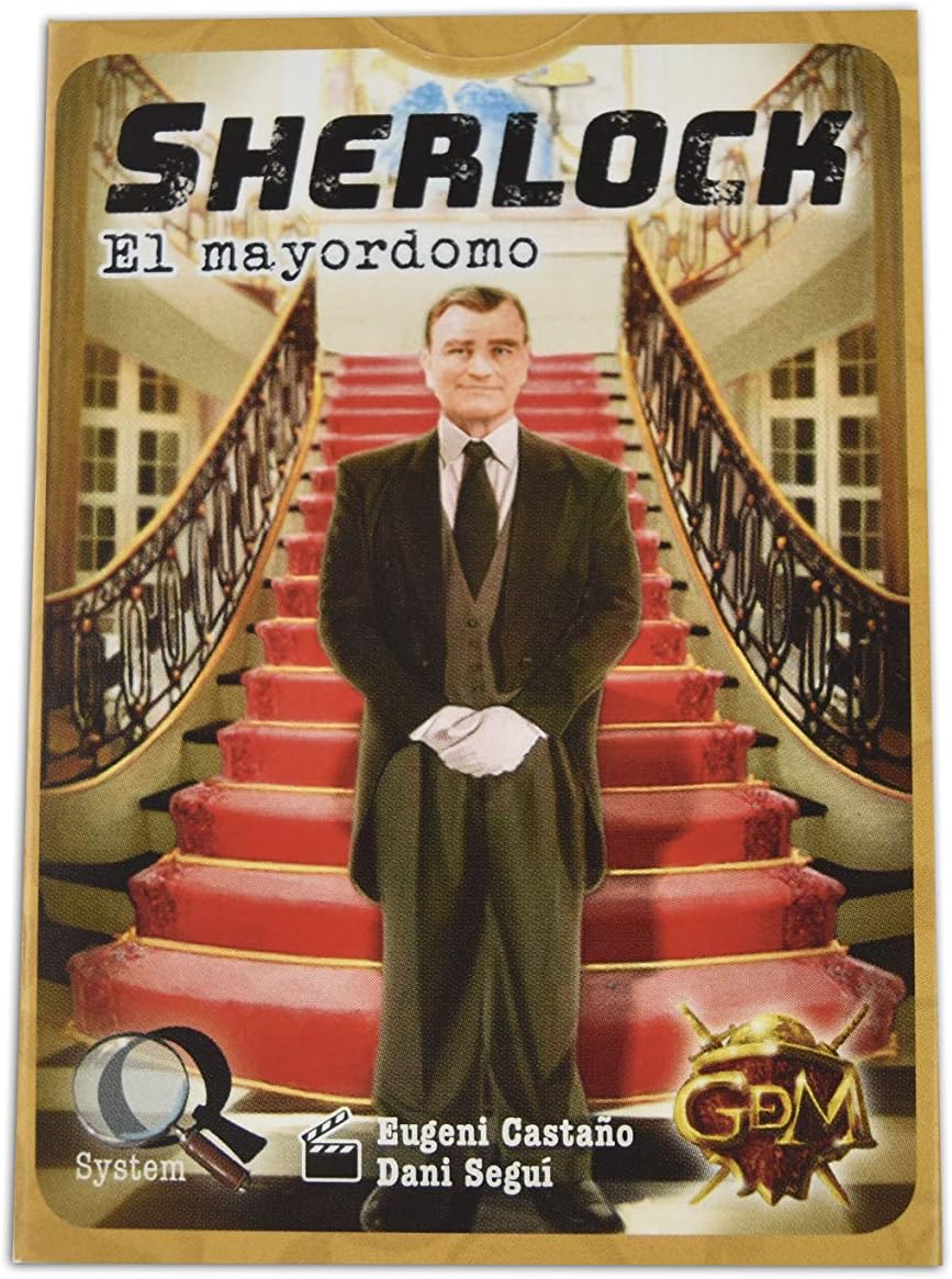 GM Games- Sherlock: The Butler Research Game, Grey (GDM Games GDM2094) - Image 3