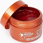 HAIR MASK FOR DAMAGED HAIR Red Shine Color BONDOX HAIR 8.8 oz Depositing Mask Almond Oil Formaldehyde-Free Repairs the Hair Elasticity and Flexibility, Softens, Moisturizers, Marine Seaweed Collagen