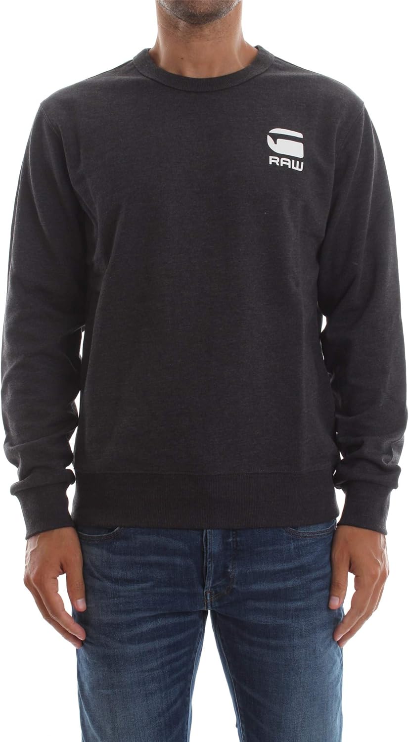 G-STAR RAW Men's Doax R Sw L/S Sweatshirt: Amazon.co.uk: Clothing