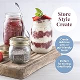 Kilner 0.5L Preserve Jar Round Glass Screw Top Lid 2-Piece Seal view 8