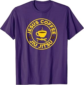 Jesus Coffee and Jiu Jitsu T-Shirt