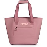RTIC Ultra-Tough Tote Bag, Waterproof for Beach, Pool, Towel, Grocery, Shopping, Heavy-Duty, Puncture Resistant, Small