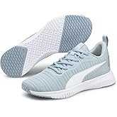 Puma Women's Flyer Flex Running Shoe, Blue Fog-Metallic Silver, 7