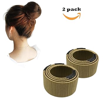Buy Hair Bun Maker Hair Styling Disk Donut Bun Maker Former Foam