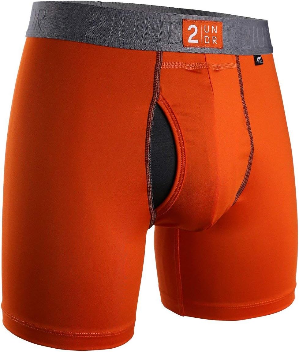 Mens Power Shift 6" Boxer Brief Underwear