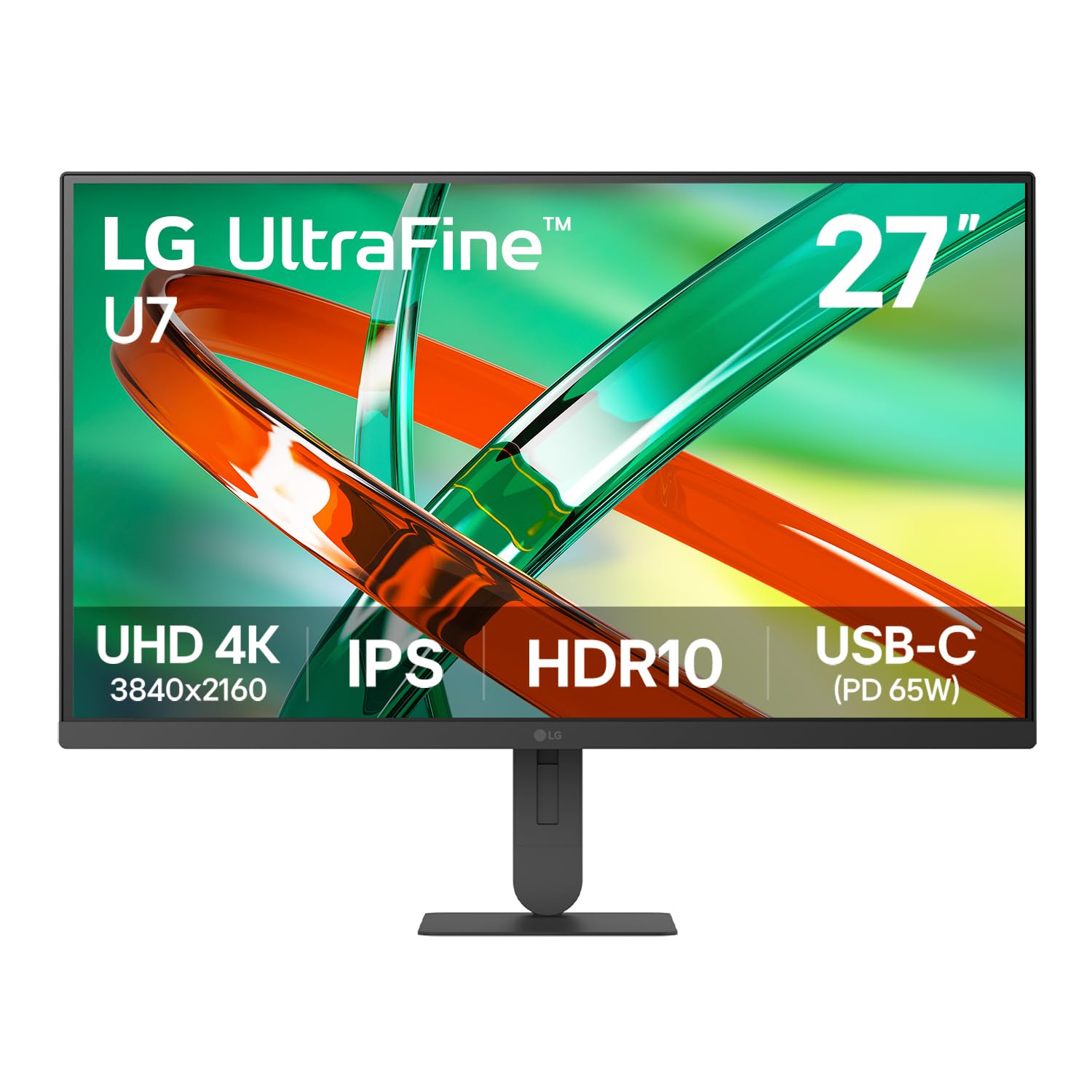 LG UltraFine™ U7 27U730B-B Monitor | 27 inch UHD 4K IPS, Black