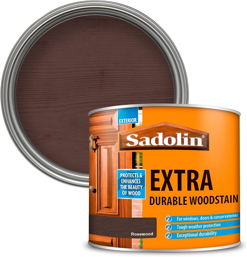 Sadolin Extra Durable Woodstain Rosewood 0.5 L – Exterior/Interior Finish