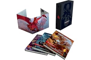 Dungeons & Dragons Core Rulebooks Gift Set (Special Foil Covers Edition with Slipcase, Player's Handbook, Dungeon Master's Gu