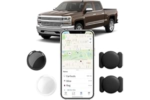 VOTLIK 2 Pack No Subscription GPS Tracker for Vehicles Work with Find My(iOS Only) Global Coverage Real Time Mini Tracker Tags Hidden Car Locator Tracking Device with Magnetic Case No Monthly Fee Required