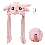 Bubblepompom Kitty Hat with Ears Moving Jumping Pop