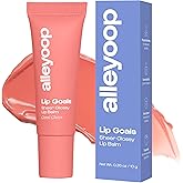 Alleyoop Lip Goals – Moisturizing Lip Balm for Women, Hydrating Lip Care for Dry Lips with Clean Vegan Ingredients, Everyday Treatment for Smooth, Soft, Nourished Lips, Sheer Coral Pink