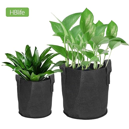 HBlife 5 PC/Set Galones Crecen Bolsas Paneles De Cultivo De La ...