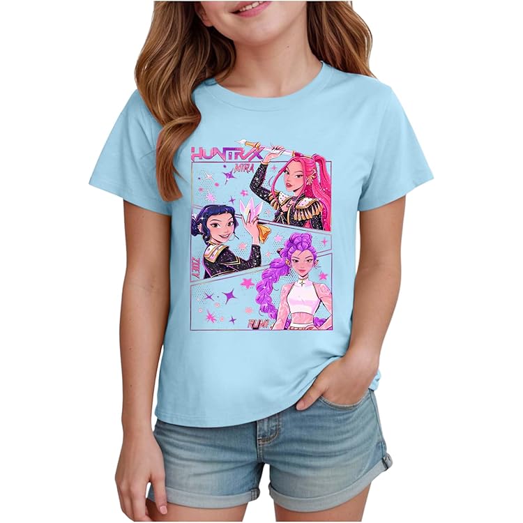 LCW Kids T-shirt Pour Filles à Col Rond - S5Q637Z4-ZS3 - LC Waikiki