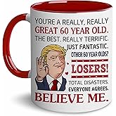 BECHUSKY 60th Birthday Gifts - 1966 Birthdays Gifts - 60th Birthdays Decorations - Gifts for Women Turning 60 - Ideas for 60 Birthday - 60th Birthday Present - Ideas for 60th Birthday For Men Women