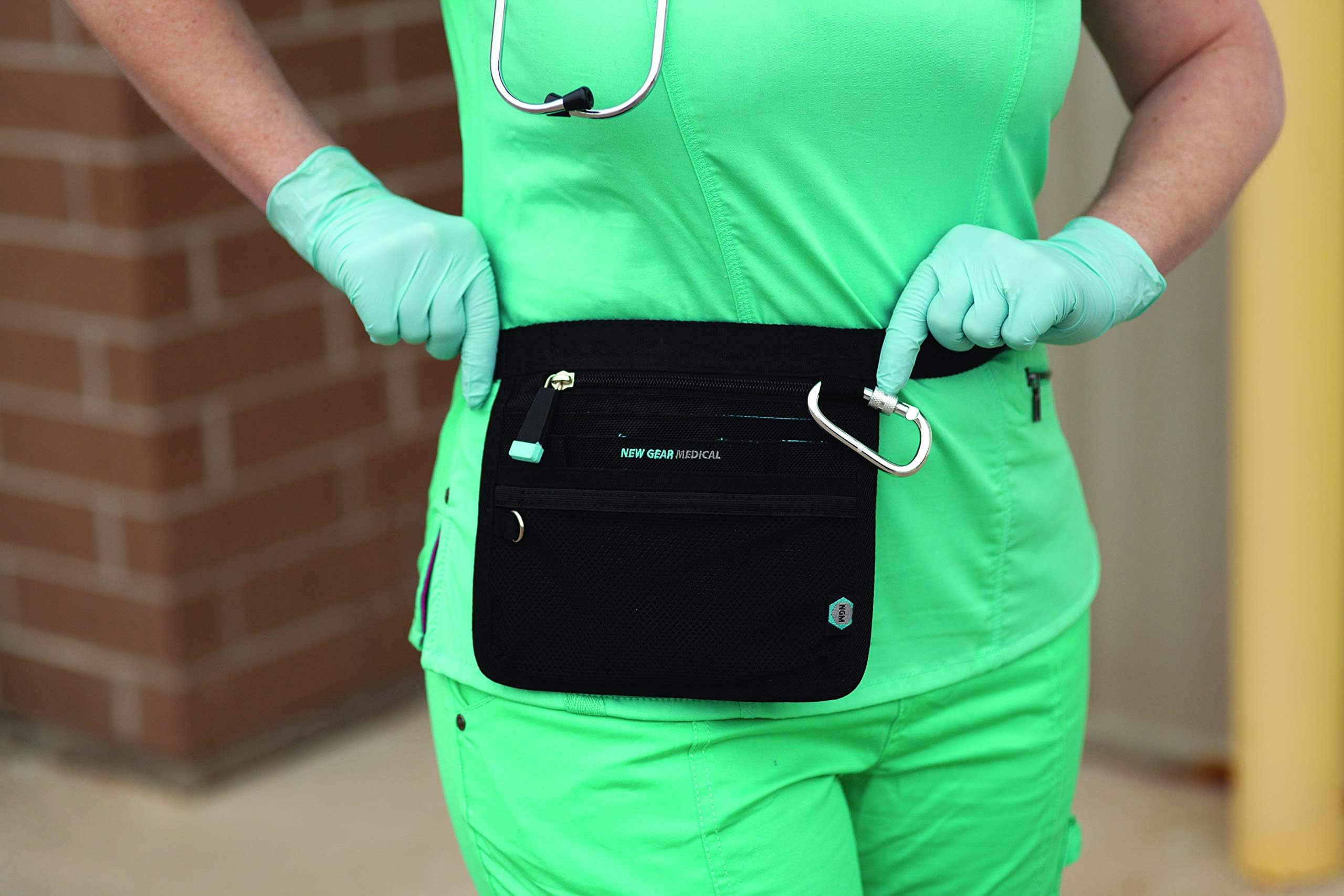 Nurse Gear Hip Bag, Petite Waist Bag, Nurses, Black