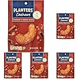 PLANTERS Cashews Cinnamon & Brown Sugar - Trail Mix Snack Packs - Snacks with Cinnamon & Brown Sugar, Snack Pack, Party Trail Mix, 5 Oz Bag, 5 Pack