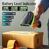 Tera 5100 Barcode Scanner Wireless 2.4G USB 1D Reader Battery Level Indicator view 2