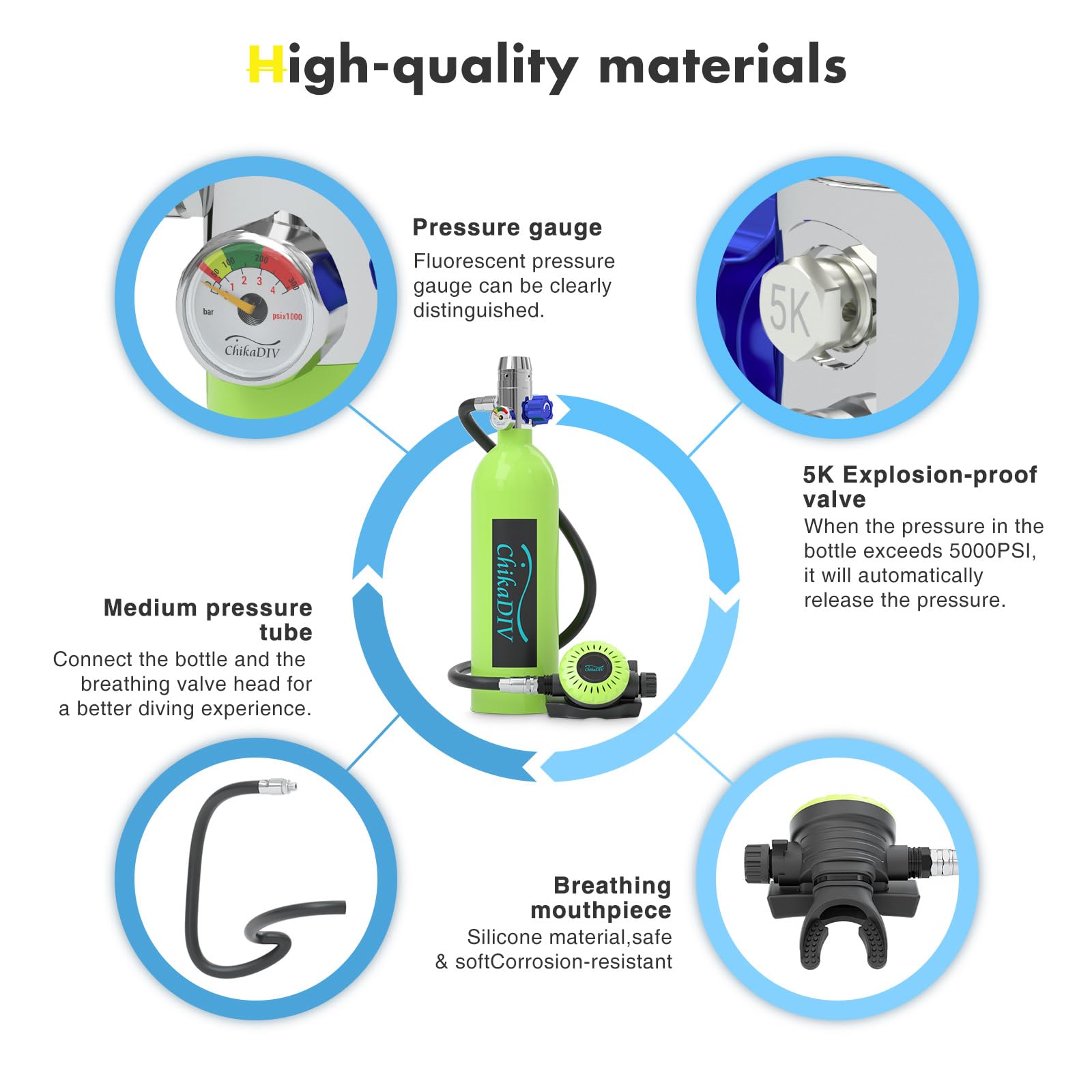 Mini Scuba Tank 1.9L Lung Tank For Adult Portable Hong Kong