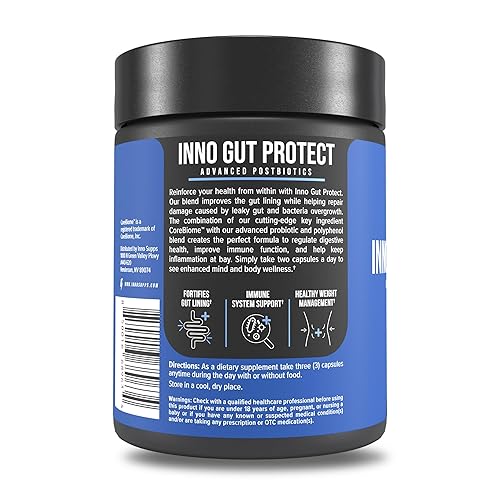 Inno Gut Protect GS1 Probiotic & Postbiotic Formula, CoreBiome GLP-1 Supplement Weight Loss, Grape Seed Extract | Supports Digestive Health & Gut Wellness, Vegan, (90 Vegetarian Capsules) in Kenya | Whizz Grape Seed Extract Inno Gut Protect GS1 Probiotic & Postbiotic Formula, CoreBiome GLP-1 Supplement Weight Loss, Grape Seed Extract | Supports Digestive Health & Gut Wellness, Vegan, (90 Vegetarian Capsules) in Kenya | Whizz Grape Seed Extract