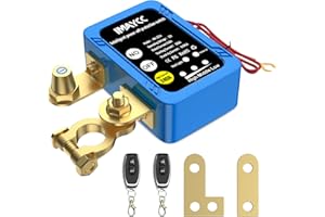 IMAYCC New Version Kill Switch for Car, Remote Battery Disconnect Switch 12V 240A, Car Battery Switch Anti Theft, Automatic Cut/Shut Off Switch for Auto, RV, ATV,Truck, Boat.
