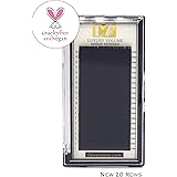 ilovesome 20Rows Ellipse Eyelash Extensions 8-15mm J-Curl Mixed Flat Eyelash Extension Light Lashes Individual Eyelash Mink Lashes Extension