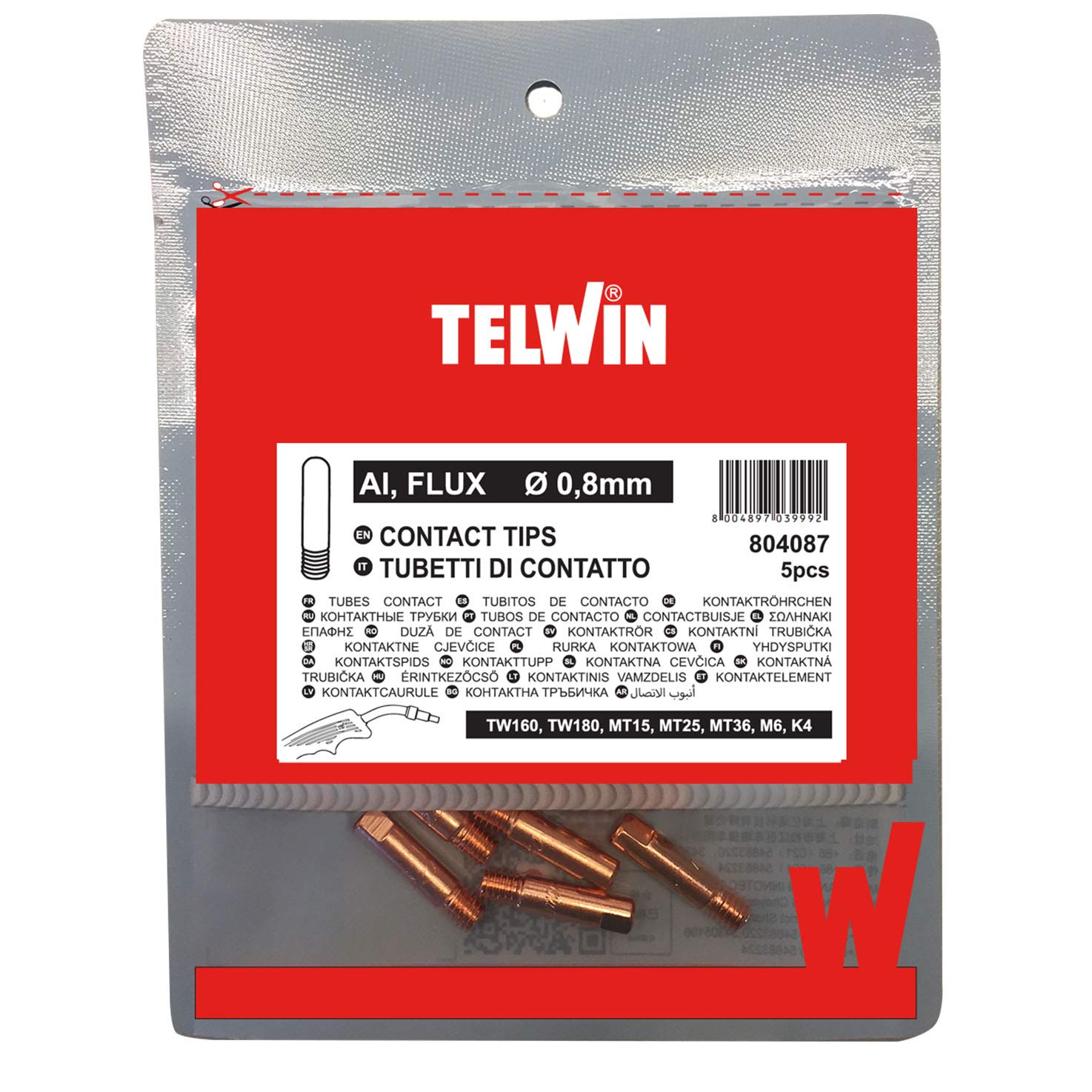 TELWIN 804087 Contact Tubes