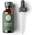 Pure Body Naturals - 100% Pure Rosemary Essential Oil, Steam-Distilled for Aromatherapy, Scalp Massage & DIY Blends, 1 Fl Oz
