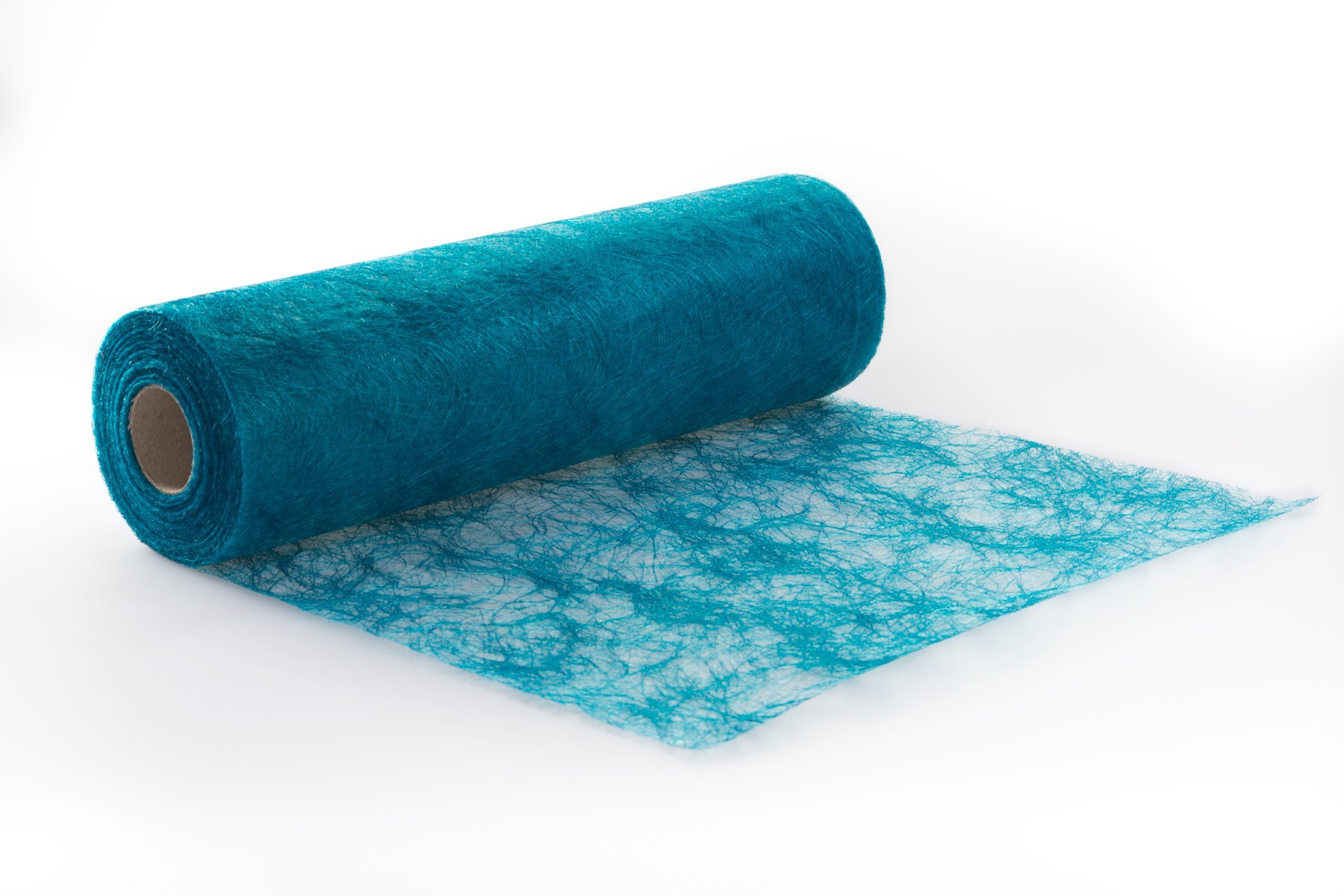 Protinam Table Runner, Synthetic Fibre, 6550 Turquoise, 25m