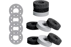 WEIGONGR Precision Rings, Aim Assist Motion Controller 16PCS Aim Assist Rings Suitable for PS4, PS5, Xbox One, Xbox Series X, Switch, Switch Pro Accessories 4 Different Strengths Motion Control