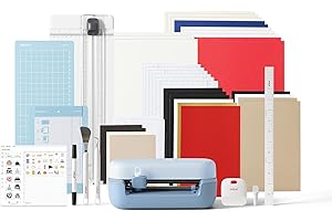 Cricut Joy™ 2 Essential Bundle + Digital Content, Blue - Ultra-Compact Cutting Machine - Perfect for Making Cards, Stickers, 
