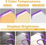 EastPin Neck Reading Light Dual Lamps 2000mAh 270° Rotating Head view 7