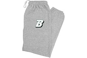 LOGOVISION Mens Jogger Sweatpants Collegiate Primary Logo Athletic Heather Collection