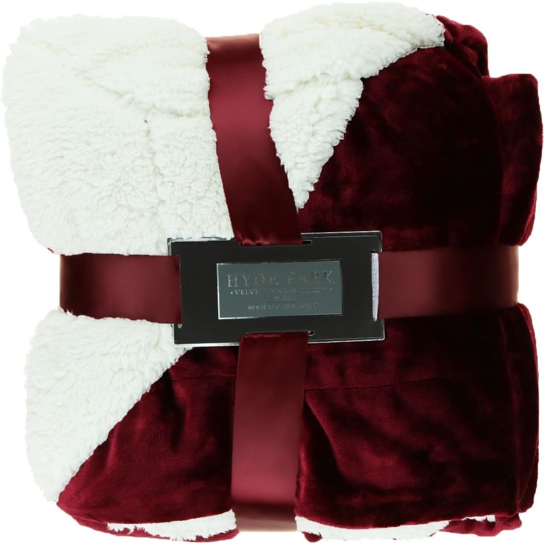 Hyde Park Velvet Sherpa Oversized Throw Blanket 60inx70in Ruby Amazonca Home Kitchen Hyde Park Velvet Sherpa Oversized Throw Blanket 60inx70in Ruby Amazonca Home Kitchen