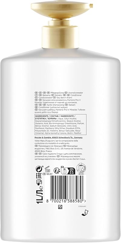 Pro-V Miracles Crecimiento con Fuerza Acondicionador Anticaída, 1L
