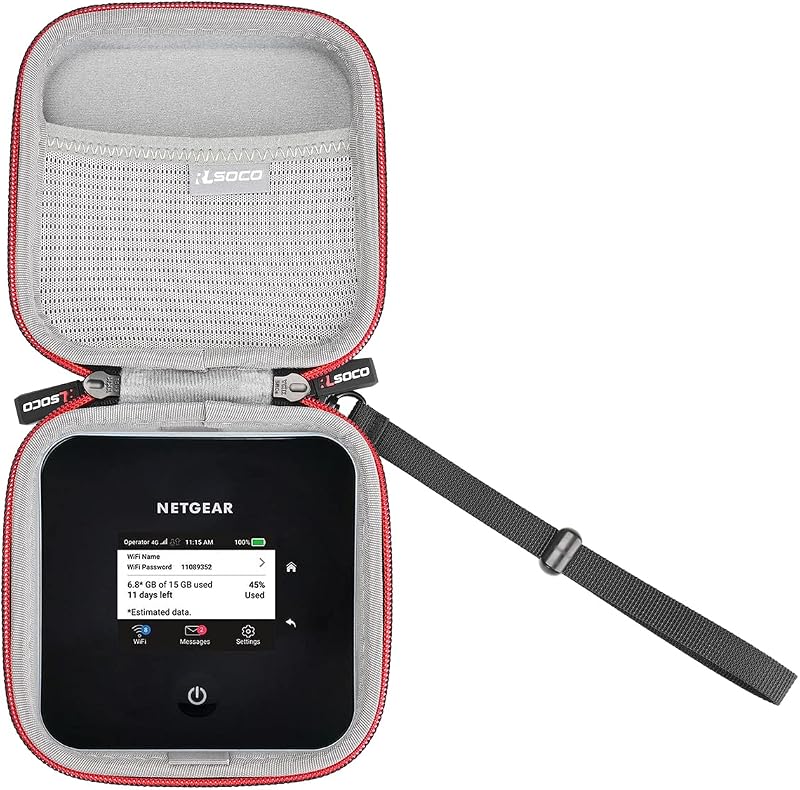 RLSOCO Case for NETGEAR Nighthawk M7 Pro M6 M3 Mobile Hotspot Router MR7450