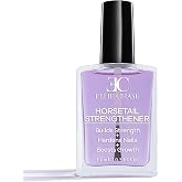 Ellie Chase Horsetail Nail Strengthener, Growth, Hardener, Repair Treatment Polish 0.5 OZ/Help Splits, Breaks, Thin, Weak, Chipped, Damaged, Cracked, Peeling Nails/Grow Strong Hard Thicker Nails