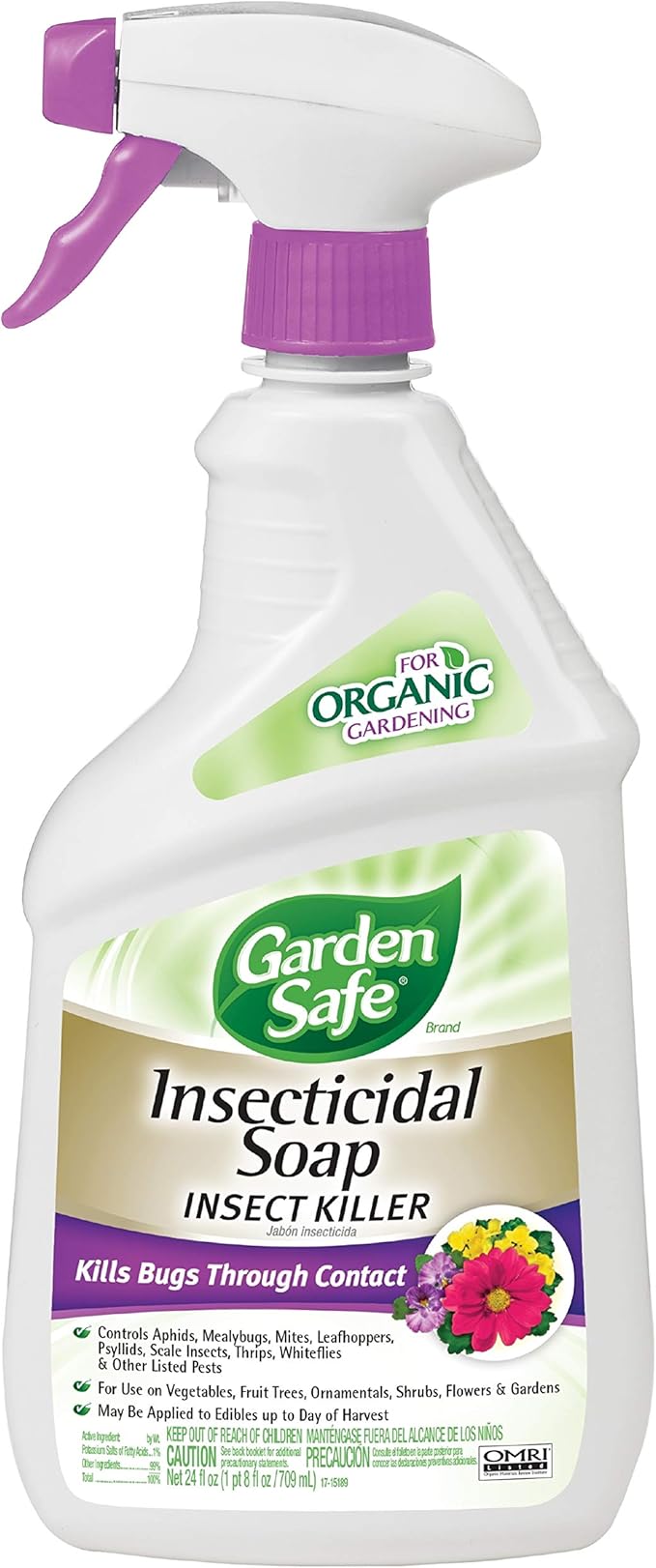 Garden Safe Brand Insecticidal Soap 
