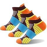Athletic Ankle Socks,Getspor Men's Women's Colorful