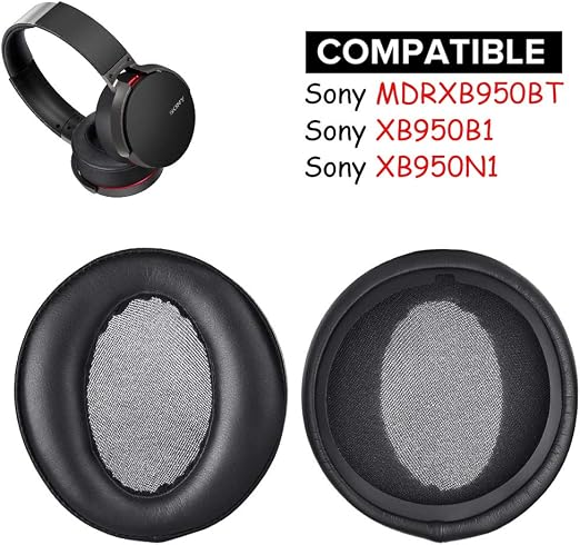 sony mdr xb950bt ear pads