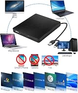 Maxesla USB 3.0 Type C DVD Drive SD TF Card Reader Burner for Windows Mac view 6