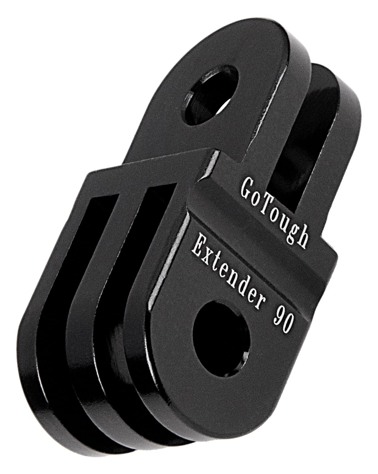 Fotodiox Pro GoTough Extender 90 - Black Aluminum Metal 90° 20mm Extension, Pivot Arm with 90 Degree Turn - for Sport Camera Gopro Hero Hd, Hero1, Hero2, Hero3 and all GoPro Adapter Mounts