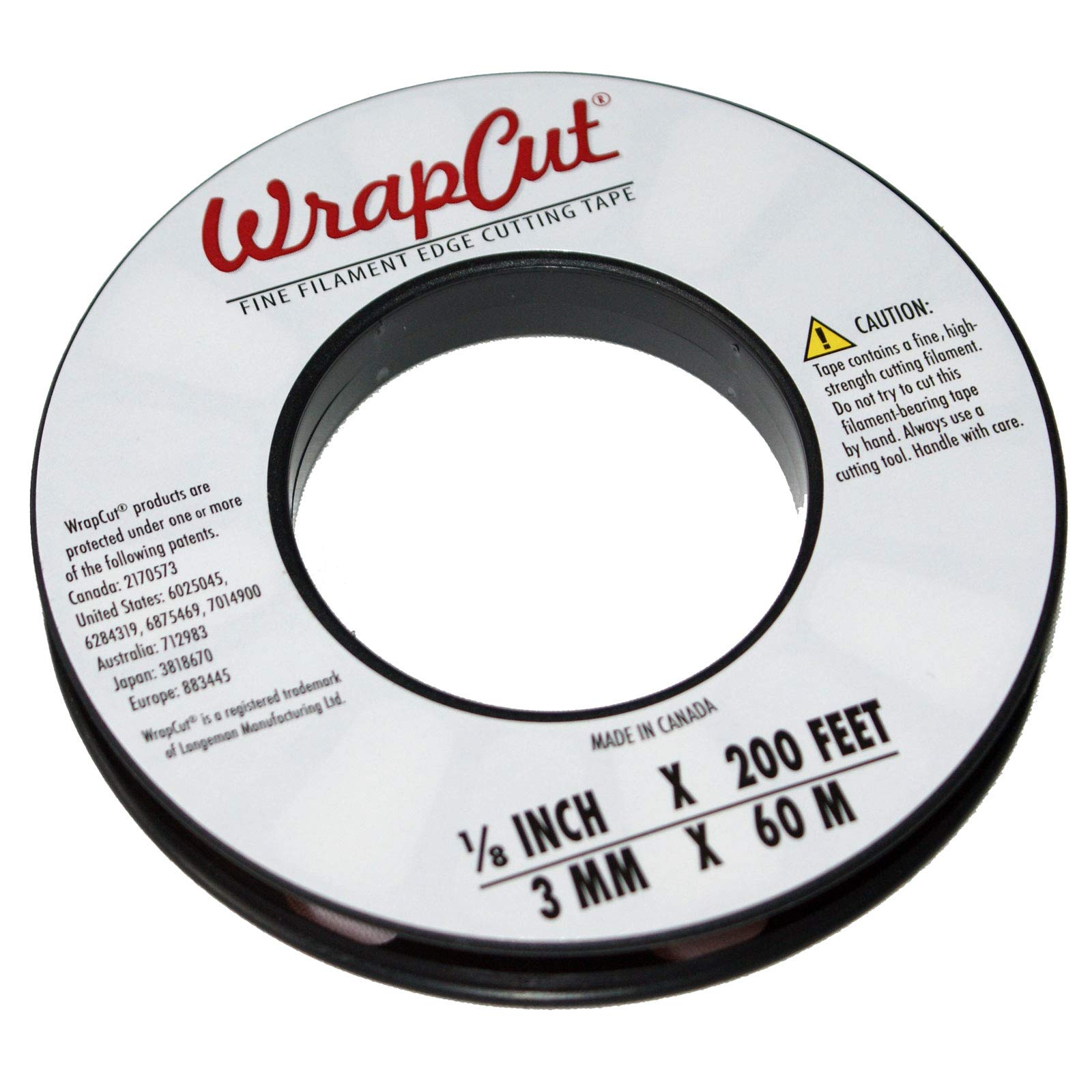 WrapCut edge cutting tape for car wrapping, roll of 60m