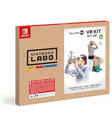 Nintendo Labo Toy-Con 04VR Kit【新品未使用】 Nintendo Labo Toy-Con 04 VR Kit Full Edition Elephant Bird